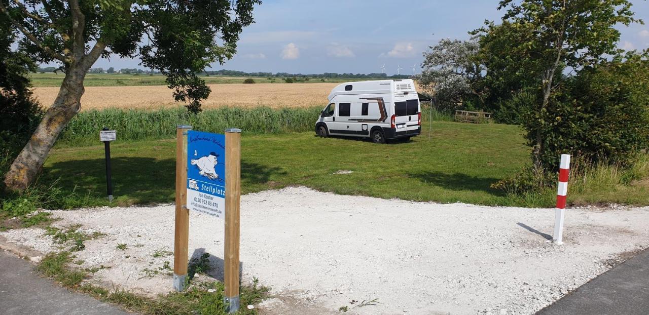 Wohnmobilstellplatz Hemenswarft An Der Nordsee - Meerblick Emmelsbüll-Horsbüll Εξωτερικό φωτογραφία